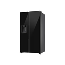 Samsung SBS 2 Door / 635L / All Around Cooling / AI Inverter Compressor / (I&amp;W)Dispenser, Glass Door (RS70F65K1BST)