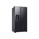 Samsung SBS - 3 Door / 627L / All Around Cooling / AI Inverter Compressor / (I&amp;W)Dispenser Black (New) (