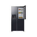 Samsung SBS - 3 Door / 627L / All Around Cooling / AI Inverter Compressor / (I&amp;W)Dispenser Black (New) (